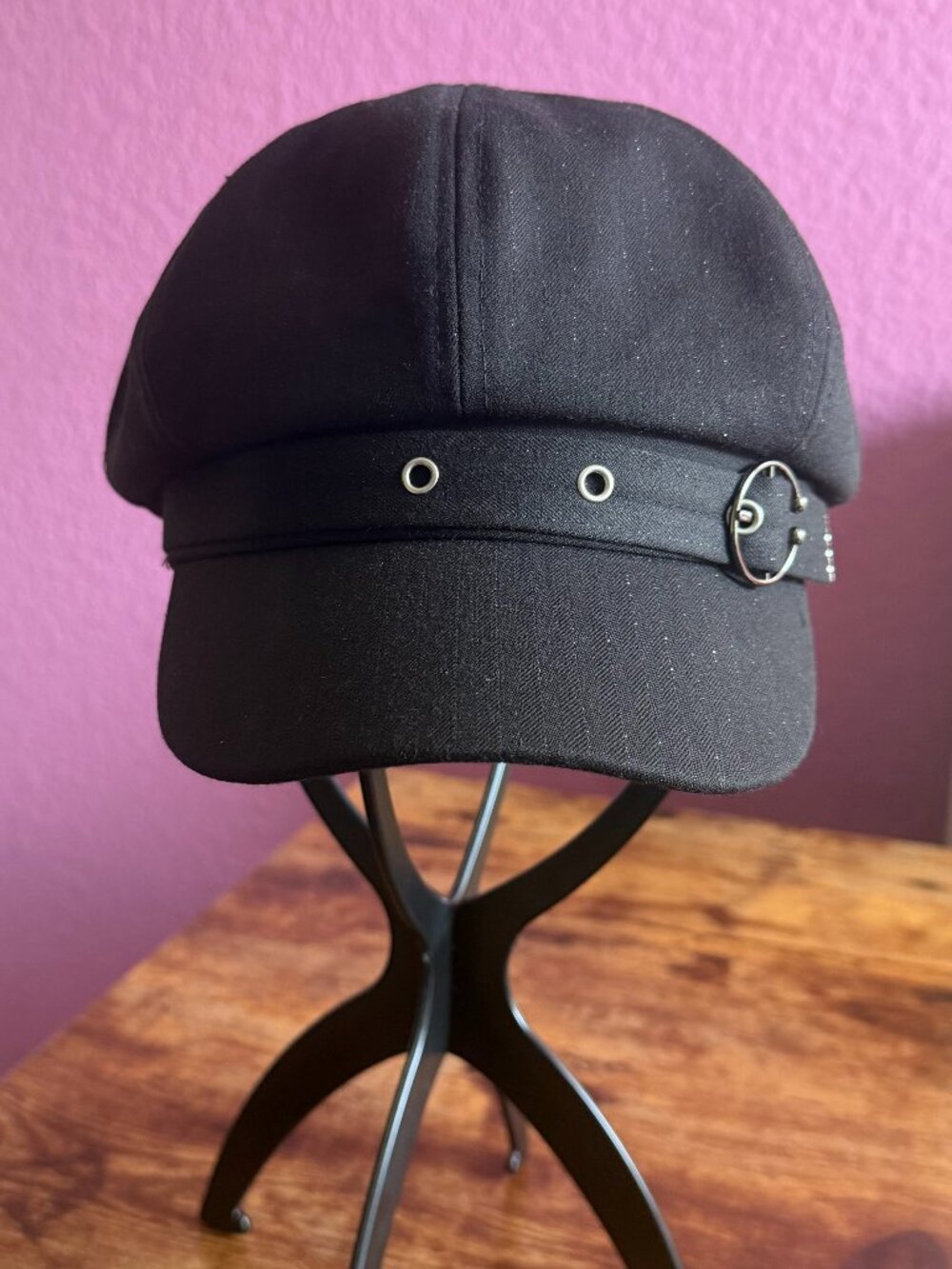 Brand New - Never Been Worn - Black Newsboy Hat
